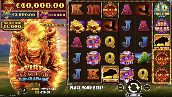 Fire Stampede 2 gameplay