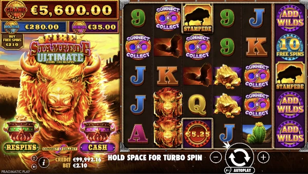 Fire Stampede Ultimate gameplay