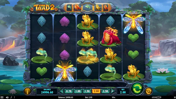 Fire Toad 2 gameplay