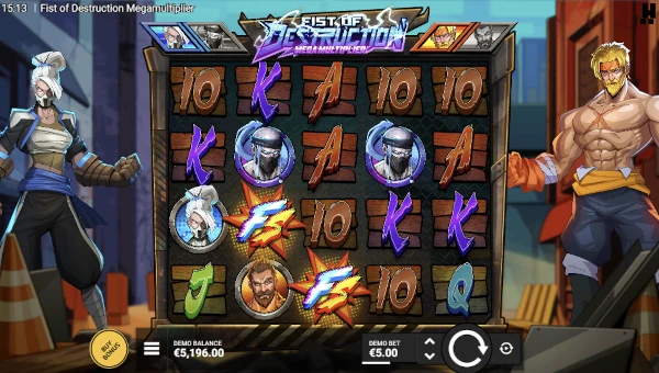 Fist of Destruction Mega Multiplier gameplay