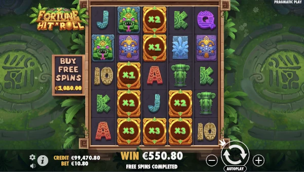 Fortune Hit N Roll gameplay