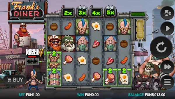 Franks Diner gameplay