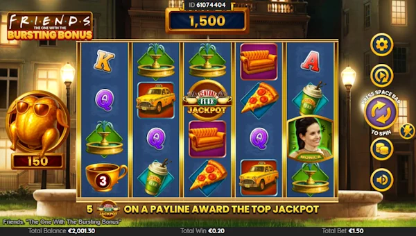 Friends The One With The Bursting Bonus gameplay