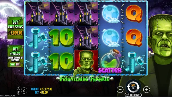 Frightening Frankie gameplay Frightening Frankie gameplay