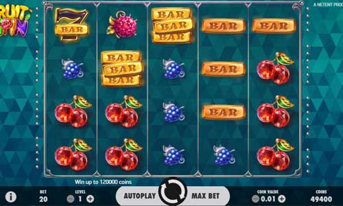 Fruit Spin gameplay