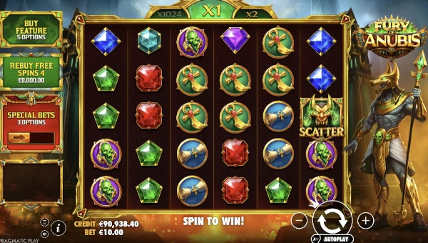 Fury of Anubis gameplay