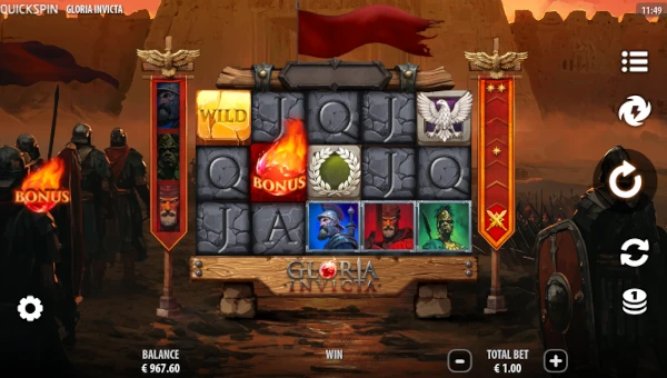 Gloria Invicta gameplay