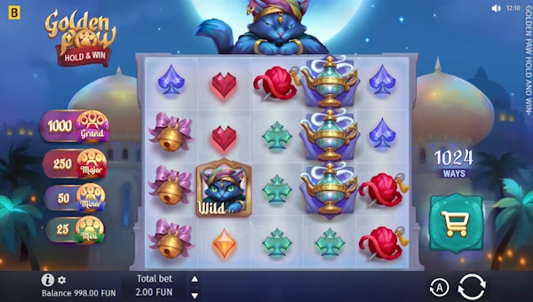 Golden Paw Hold and Win gameplay
