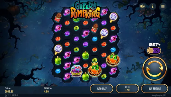 Greedy Pumpking gameplay