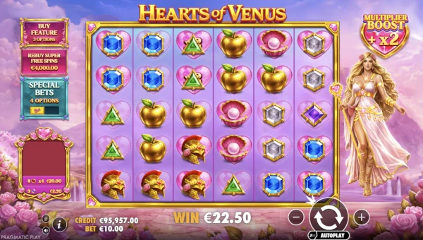 Hearts of Venus gameplay