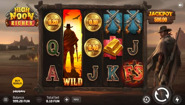 High Noon Riches gameplay