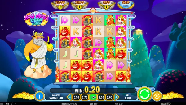 Holy Moo Extreme Power gameplay