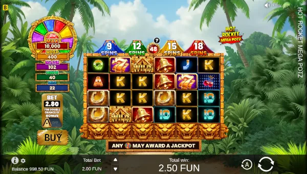 Hot Rocket Mega Potz gameplay