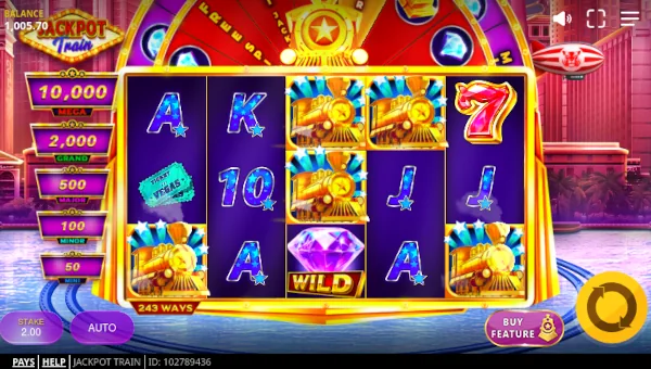 Jackpot Train gameplay