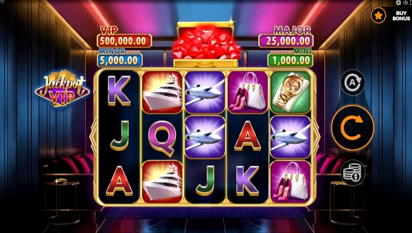 Jackpot VIP gameplay