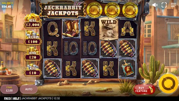 Jackrabbit Jackpots gameplay