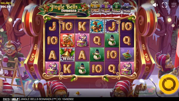 Jingle Bells Bonanza 2 gameplay