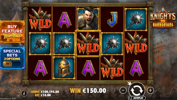 Knights vs Barbarians gameplay