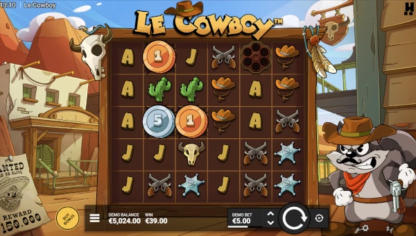 Le Cowboy gameplay