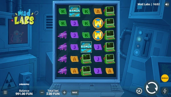 Mad Labs gameplay