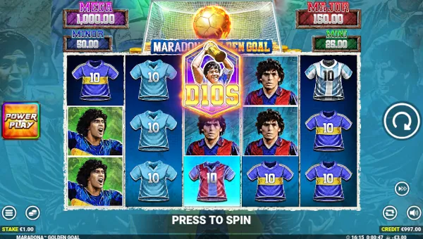 Maradona Golden Goal gameplay