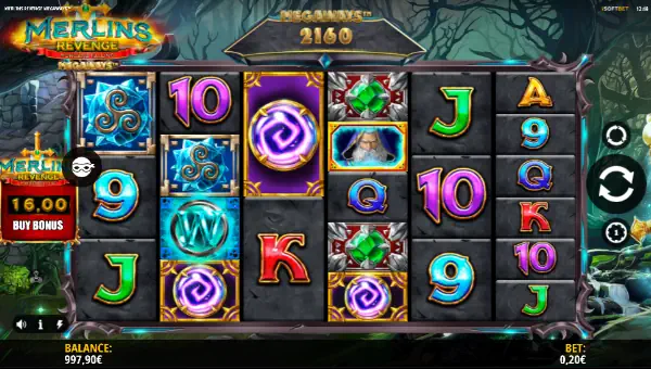 Merlins Revenge Megaways gameplay