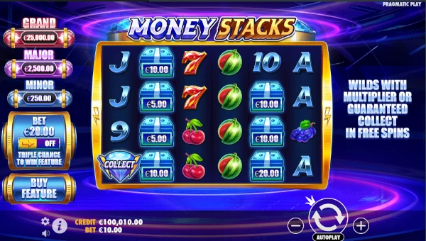 Money Stacks gameplay
