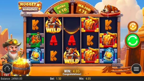 Nugget n Nonsense gameplay