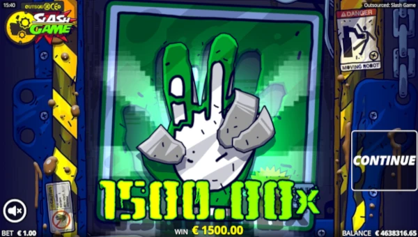 Outsourced Slash Game gameplay