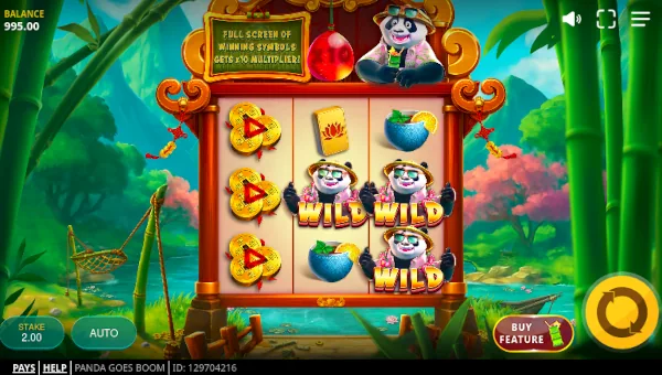 Panda Goes Boom gameplay