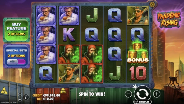 Pandemic Rising gameplay