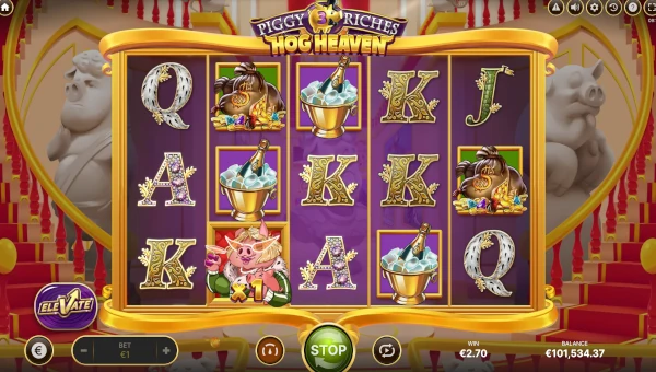 Piggy Riches 3 Hog Heaven gameplay