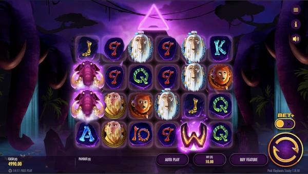 Pink Elephants Trinity gameplay