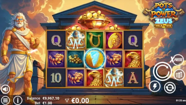 Pots of Power Zeus gameplay