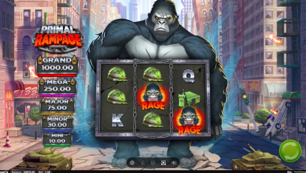 Primal Rampage gameplay