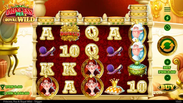 Princess Pea and Royal Wild gameplay