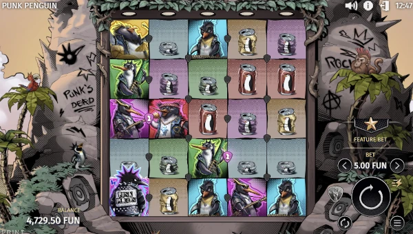 Punk Penguin gameplay