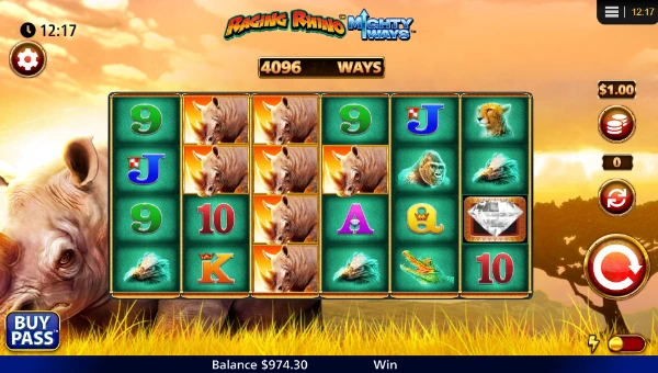 Raging Rhino Mighty Ways