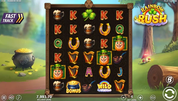 Rainbow Rush gameplay