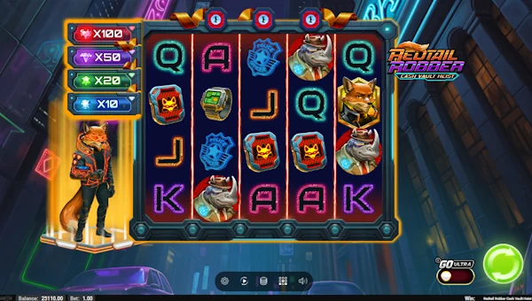 Redtail Robber Cash Vault Heist gameplay
