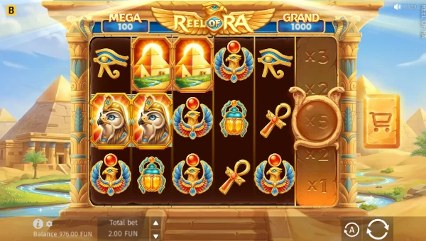 Reel of Ra gameplay