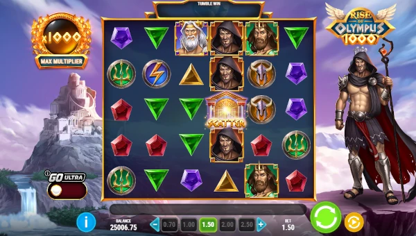 Rise of Olympus 1000 gameplay