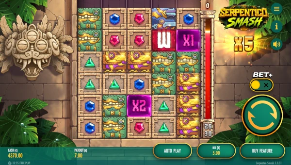 Serpentico Smash gameplay