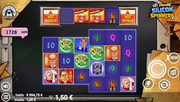 Silicon Spinners gameplay