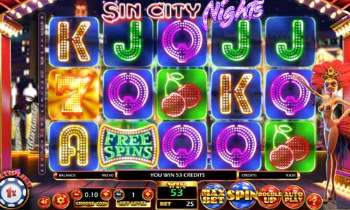 Sin City Nights Demo Slot
