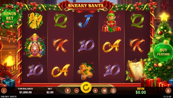 Sneaky Santa
