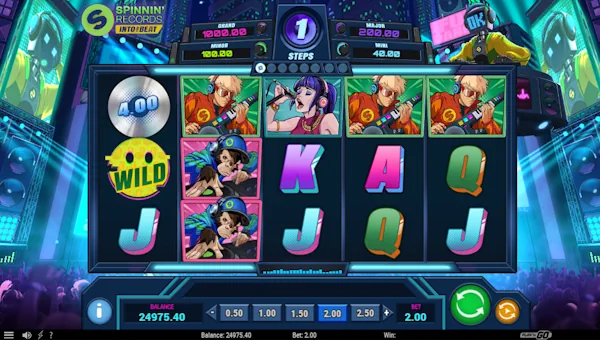Spinnin Records Into the Beat gameplay