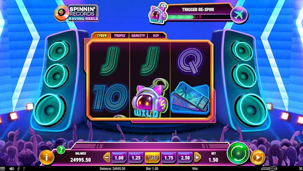 Spinnin Records Raving Reels gameplay
