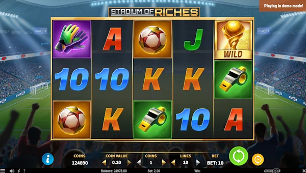 Stadium of Riches gameplay