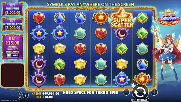 Starlight Princess Super Scatter gameplay Starlight Princess Super Scatter gameplay